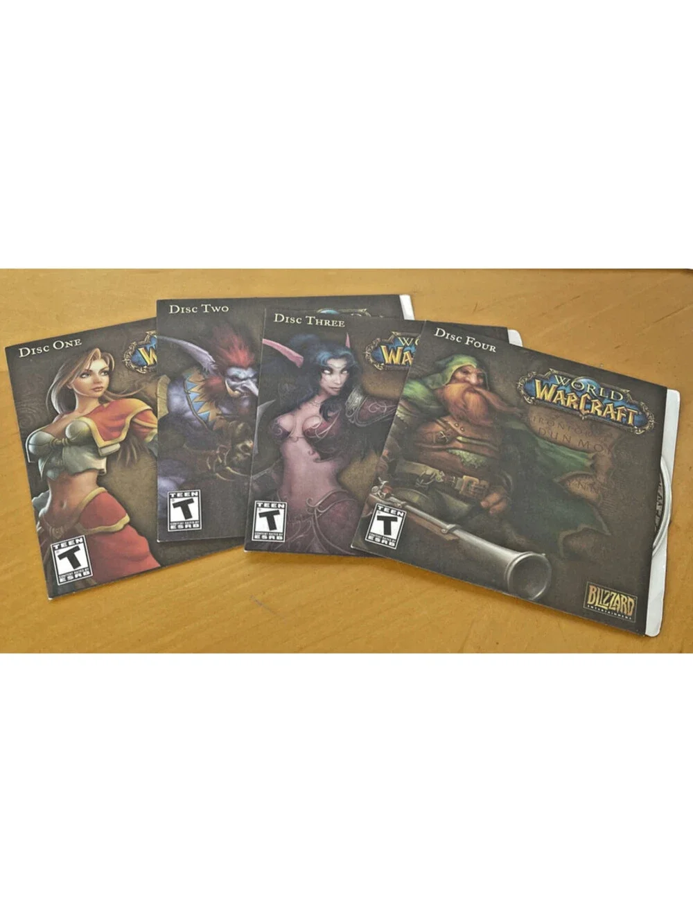 World of Warcraft Vanilla Jewel Case & The Burning Crusade PC Big Box Bundle Lot